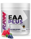 RAW EAA Plus, Aminosyrer pulver, vannmelon Grape (30 serveringer) - Pre Workout Amino energi pulver for avansert utholdenhet, gjenoppretting og lean muskelvekst - BCAA Aminosyrer Supplement for menn og kvinner