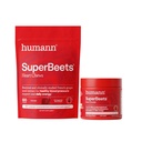 Humann SuperBeets Hjerte Chews og svart Cherry pulver