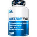 Evlution Ernæring Kreatin Monohydrat Kapsler - Pre and Post Trening Recovery Creatine Piller Menn & kvinners Muskel gevinster Styrke og gjenoppretting - Vegan & Glutenfri, 500mg Per Kapsel (60 Serveringer)