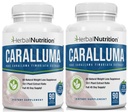 Herbal Ernæring Caralluma Fimbriata 180 kapsler to flaske pakke maksimal styrke 10:1 ekstraktforhold 1200mg all-naturlig kosthold, energi, utholdenhet og vektkontroll supplement