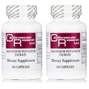 Cardiovaskulær forskning Magnesium-Potassium Taurate - Patent Venter - 60 Veggie Caps X 2 flasker