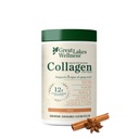 Great Lakes Wellness Collagen Peptides pulver for hud, hår, negler, ledd og dialyse - Chai Flavored - Hurtig oppløselig Hydrolysert, ikke-GMO, Kosher - 10 oz