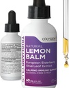 TriGuard Lemon Balm Plus - Lemon Balm Extract, Eldrebær, Olive Leaf Extract Tinkture 2 fl oz | For beroligende, Stress Relief, Immun støtte og inflammasjon | alkoholfri, ikke-GMO, laget i USA