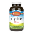 Carlson - L-Lysine, 500 mg, støtter sunn tube & muskelutvikling, 300 kapsler