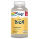 Solaray Kalsium Magnesium Citrat 1000mg 1:1 Forhold, Beinstyrke Supplement, Muskel, Nerve og Bein Helse Støtte, Chelated for høy absorpsjon, 60-dagers garanti, 45 Services, 270 Vegkaps