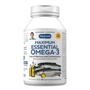 ANDREW LESSMAN Maksimal essensiell Omega-3 Unflavored, 360 Softgels - Ultra-Pure Omega-3 Fish Oil 1200 mg-høy DHA, ingen Merkur Supplement-liten, lett å svelge Fish Oil Kapsler