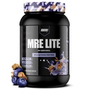 REDCON1 MRE Lite Hele Mat Protein pulver, Blåbær Cobbler - Lav karbohydrat & Whey gratis måltid erstatning med dyreprotein blandinger - lett å digest Supplement laget med MCT oljer (30 Serveringer)