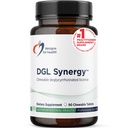 Designs for helse Deglycyrrhisinated Licorise Root Chewables - DGL Synergy 500mg Licorice Supplement for å støtte Digestion - Pleasant-Tasting, Non-GMO + sukker gratis (90 Chewable Tabletter)