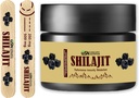Grønn Supply Organic Shilajit Resin 30g: ren Himalayan blanding med 85+ Trace Minerals & Fulvic Acid - 600 mg Maksimal styrke for energiforsterkning og immunstøtte, 50 serveringer