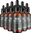 PotentStream Drops - Opprinnelig formel, naturlig flytende kosttilskudd med planteekstrakter 100% naturlig, laget i USA, 6 måneders forsyning