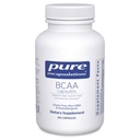 Rene innkapslinger BCAA Kapsler ® Hypoallerogenic Supplement for å støtte muskelfunksjon under trening* 90 Kapsler