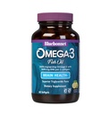 Bluebonnet ernæring Omega-3 Hjerne Formula Naturlig Wild Caught Triglycerid Form DHA 860 mg EPA 120 mg - høy konsentrert kognitiv helse og velvære støtte Supplement - Glutenfri - 60 Softgels