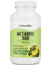 NaturalSlim Aften Primrose Olje for kvinner 1500 mg fra kalde presset olje - Metaboil 500 GLA Supplement Gamma Linolenic Acid for kvinners helse, metabolisme, hjerte og hud helse - 270 Softgels