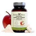 Herbal Roots Organic Apple Cider Vinegar Capsules med mor og organisk Cayenne | 650 mg | 60 Vegan Capsules