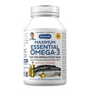 ANDREW LESSMAN Maksimal essensiell Omega-3 oransje - 30 Softgels - Ultra-Pure, høy potens Omega-3 oljer. Høy DHA, ingen mage-upset, ingen kontaminanter, ingen Mercury. Små lett å svelge Softgels