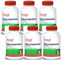 Schiff Glukosamin 1500mg Plus MSM og Hyaluronsyre, 150 tabletter - Joint Supplement (Pack of 6)
