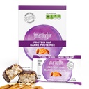 Smart for livet høy protein Barer - Caramel Almond - Crunchy 19g Protein Bars – 12 Barer - Protein Snacks – Caramel Protein Bar