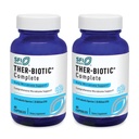 Klaire Labs SFI Helse Ther-Biotic Complete - Hypoallergenic Probiotika for kvinner og menn - Acid-Stable Probiotic Supplement - 12 Arter for immun- og digestiv helse - 25 Million CFU (2 Pack)