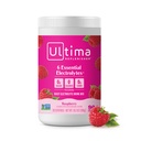 Ultima Replenisher Daglig Electrolyte pulver drikk blanding – sukkerfri – bringebær, 90 serveringer – Hydration pulver med 6 nøkkel elektrolyter og spormineraler – ketovennlig, vegansk, ikke-GMO