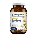 Metagenics OmegaGenics Fish Oil EPA-DHA 720 mg - Omega-3 Fish Oil Supplement - høy styrke - for hjertehelse, stomatose helse og immunsystem helse * - med DHA & EPA - 240 Softgels