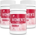 Probiotika for kvinner - 300 milliarder CFU Probiotika, 12 Strains Probiotika med Cranberry, utvalgte kvinner Probiotika for Vaginal, Urinal, pH Balance, Diarrea, Digestive Gut & Immune Health - 180 Kapsel