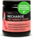 LEGION Athletics Recharge Post Trening Supplement - Alle naturlige muskelbygger og gjenopprette drikke med kreatinmonohydrat. Naturlig søt og smakfullt, trygt og sunt (vannmelon, 60 serveringer)