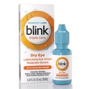BLINK Triple Care Eye Drops for tørre øyne, Lubricant Eye Drops, beroligende for moderat til alvorlig tørre øyne, med hyaluronat, reduserer dekomfort, langvarige hydrasjon, 0,34 fl Oz