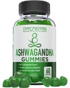 Atlantis Ernæring Ashwagandha Gummies - 1500 MG Per Serving - fremmer ro, forbedrer humør, øker energi nivåer og styrker immunsystemet - Formulert med vitamin D & Zinc - Vegansk | 60 greve