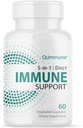 5-i-1 immun avansert støtte med Quercetin Phytosom, sink, vitamin C, D3, K2 - immunisme og allergi Supplement med Aktivert Quercetin - 60 Veg Caps