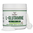 L Glutamin pulver 1.1lbs (100 serveringer på 5 gram hver - tredjepart testet L-Glutamin pulver) Uslavored, Keto, Vegansk Vennlig (med Scoop) for trening Endurance og Gut helse ved dobbel tre