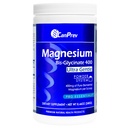 CanPrev Magnesium Bisglycinate 400 Ultra Gentle pulver 240g 48 Serveringer, 400 mg Elementalt Magnesium Per Scoop, støtter hvilefulle netter, Muskelfunksjon, Gentle on Digestion, Vegansk, Ikke-GMO, Glutenfri