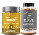 Uric Acid Purge og Primal Move Bundle - Advanced Hel-Body felles helse støtte for aktiv mobilitet, fleksibilitet og komfort