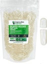 XPRS Nutra forsinket utgivelsesstørrelse 0 tomme kapsler - 1000 telle klart tomme veganske kapsler - vegetariske piller - DIY grønnsaker Capsule Fylling - fyllbare grønnsaker Gel Caps for Do-It-Selv Supplements