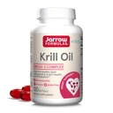 Jarrow Formler Krill Olje - 120 Softgels - Fosfolipid Omega-3 Kompleks med Astaxanthin - kan støtte Lipid Management, Brain Funktion & Metabolisme - 60 Serveringer