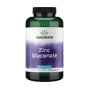 Swanson Zink Gluconate - Mineral Supplement som fremmer prostate helse, visjon helse, og immun støtte - Gluconate Form for optimal absorpsjon - (250 kapsler, 50 mg hver)