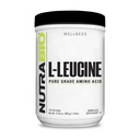 NutraBio 100% ren L-Leucine - muskel gjenoppretting og støtte - naturlig fermentert gratis form Aminosyre - Vegansk, ikke-GMO, Glutenfri - (500 gram)