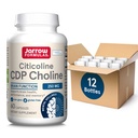Jarrow Formler Citikolin CDP Choline 250 MG, CDP Choline Supplement støtter hjernens helse, ytelse og minne, 60 kapsler, opp til 60 dagers forsyning (pakke på 12)
