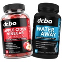 DR. BO ACV Gummier & vann bort piller - 1000MG Apple Cider Vinegar Gummies & vannoppbevaring Diuretikk for dialyse, Gut Health, Mage Bloating & Ben Svømming