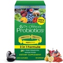 Dr. Ohhiras probiotika Original formel med 3 år Fermentert prebiotika, levende aktive probiotika og det eneste produktet med postbiotiske metabolitter, 60 kapsler