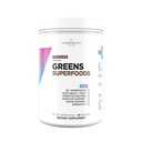 Livingood Daily Greens & Superfood Powder, Super Greens for Gut Helse, Grønn Juice pulver med Spirulina, Klorella og Digestive Enzymes, Probiotika for Digestive Support, Sjokolade, 30 Services