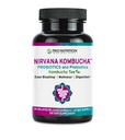 TRIO NUTRITION Nirvana Kombucha - Multi-Strain Probiotika & Prebiotic Blande med organisk te - Forsinket - Kapsler for digestiv og immun helse - Bloating Relief - naturlig pH-balanse