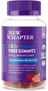 Nytt kapittel Organisk fiber gummier for barn, 4g Delicious Plant-basert prebiotisk fiber for digestiv helse, vegansk, ikke-GMO, USDA organisk, glutenfri, Citrus-Berry Flavored, 60 ct