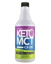 LifeSense C8 MCT Olje, keto-vennlig, som er laget av kokosolje, klinisk bevist å øke ketonproduksjonen, optimalt brensel for hjernen og kroppen, laget i USA ved PhD Nutrition, 32 oz