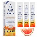 Salt av jordens premium Zero-Sugar Electrolyte - laget med rosa Himalayan salt - Hydration Powder Packets | Premium ingredienser | Keto & Paleo Vennlig | 3 Sticks, Orange