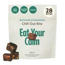 GEM Chill-Out Calm Bite | Støtter rolig sinn og klarhet | Magnesium L-Troonate, Golden Chlorella, Lemon Balm | Holistisk Ikke-Habit Forming | Glutenfri, Soya Gratis, Banan Cinnamon, 28 Serverer