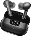 TOZO E2 Trådløse ørepropper 10mm drivere med kraftig bass, App Tilpass 32 EQs, med 2 mikrofoner AI ring støyavbestilling, 30H spilletid, Bluetooth 5.3 øre Buds, komfort Fit i øret hodetelefoner
