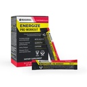 BODi Energize Pre Workout pulver - Beta-Alanin, Quercetin og lav-Dose koffein formel for forbedret energi og fokus, øke energi og utholdenhet kosttilskudd, fruktpunch, 20 Sticks