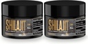 Shilajit Resin - Organisk Shilajit Resin Tredjepart Testet Rikt i 85+ Trace Minerals, Gold Grade Himalaya Pure Shiljait for Energi (1 Fl Oz (Pack of 2))