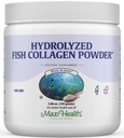 Maxi Helse kollagen Peptider pulver - Type I Unflavored Marine pulver kollagen for kvinner og menn - Wild-Caught Protein Supplement for ledd, hud, hår og negler (5,46 oz)