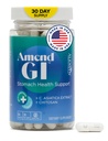 Amend GI All-Natural Mage Helsestøtte 60 kapsler - Nutraceutical for Stress-indusert Ulcer symptomer - støtter healing og digestiv helse med Asiatica ekstrakt & CM Chitosan